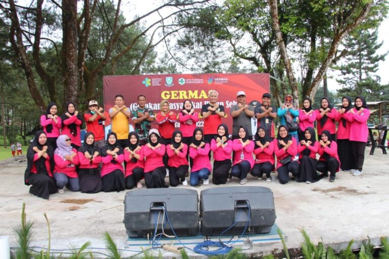 GERMAS (Gerakan Masyarakat Hidup Sehat) di Kecamatan Karangreja