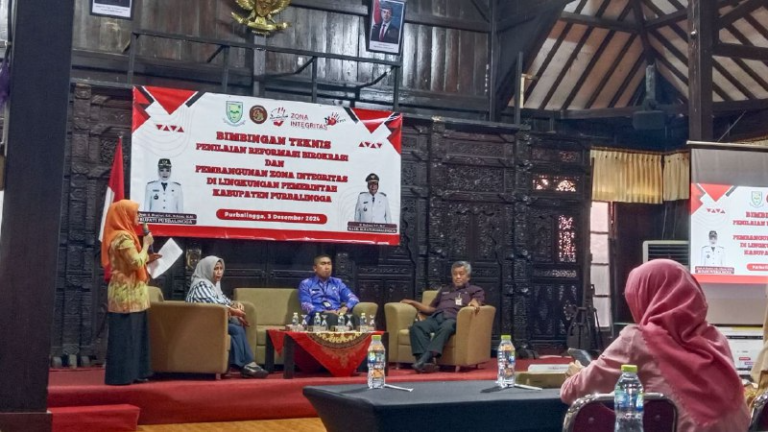 UPTD Puskesmas Karangreja Mengikuti Bimbingan Teknis Penilaian Reformasi Birokrasi dan Zona Integritas
